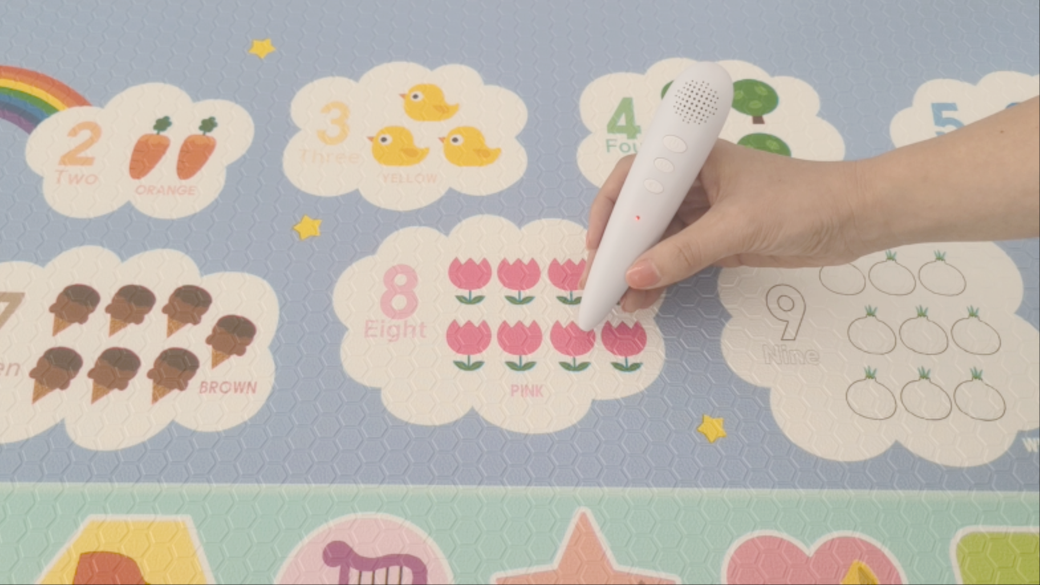 BABYCARE Sensory Playmat - Talking Pen