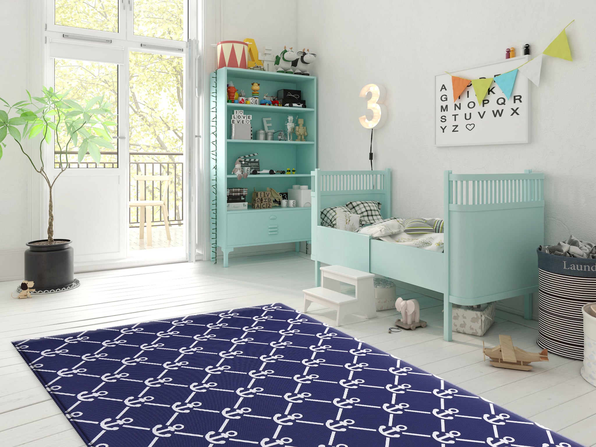 BABYCARE Playmat- Anchors