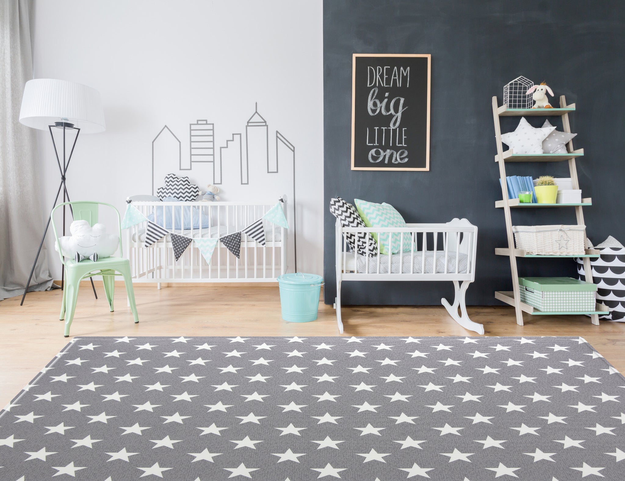 BABYCARE Playmat - Dots and Stars