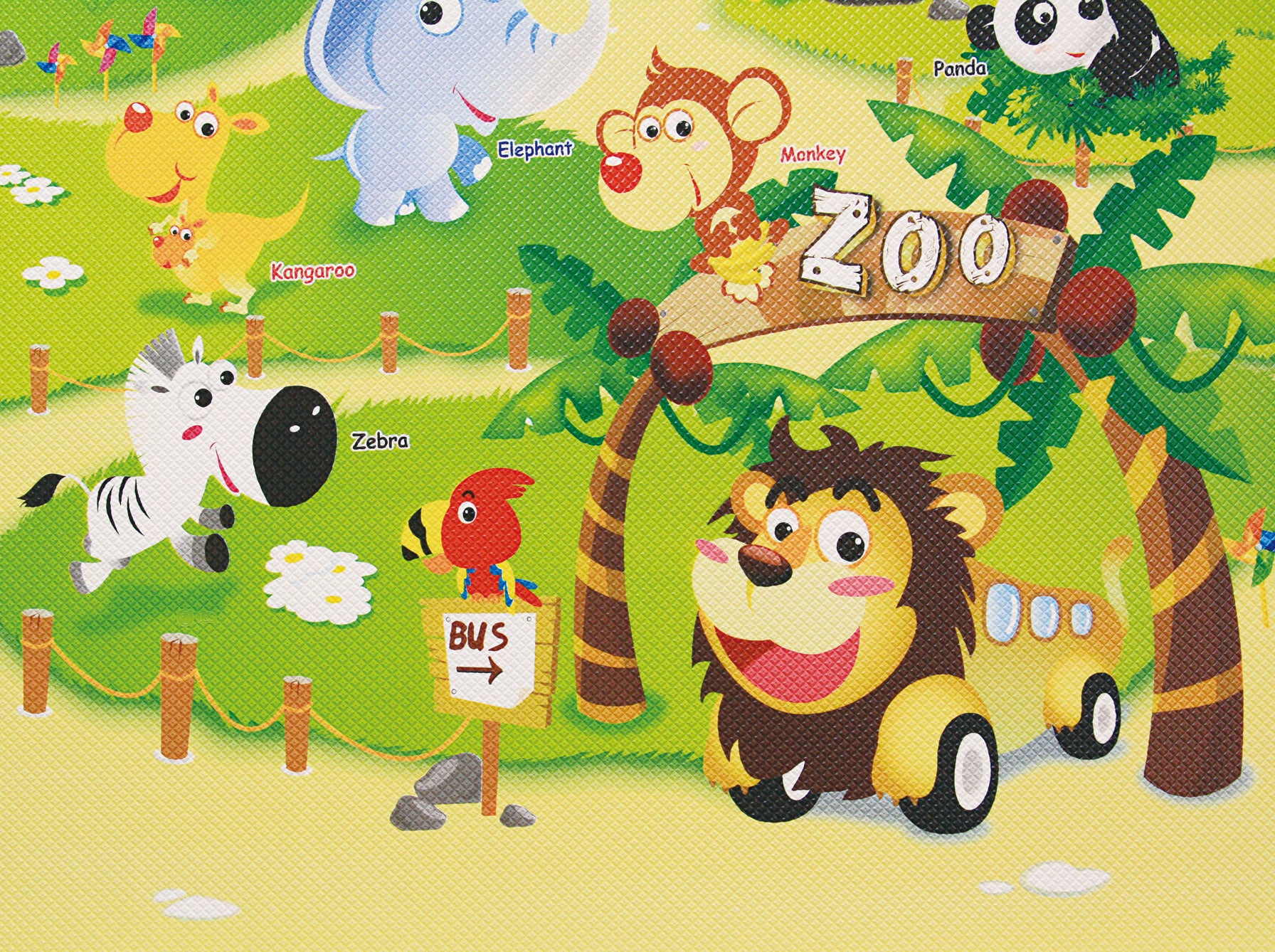 DWINGULER Playmat-Zoo