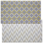 SOFT MODERN RUG-Damask