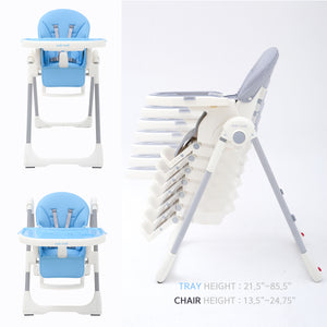 BABY CARE High Chair _ Grey