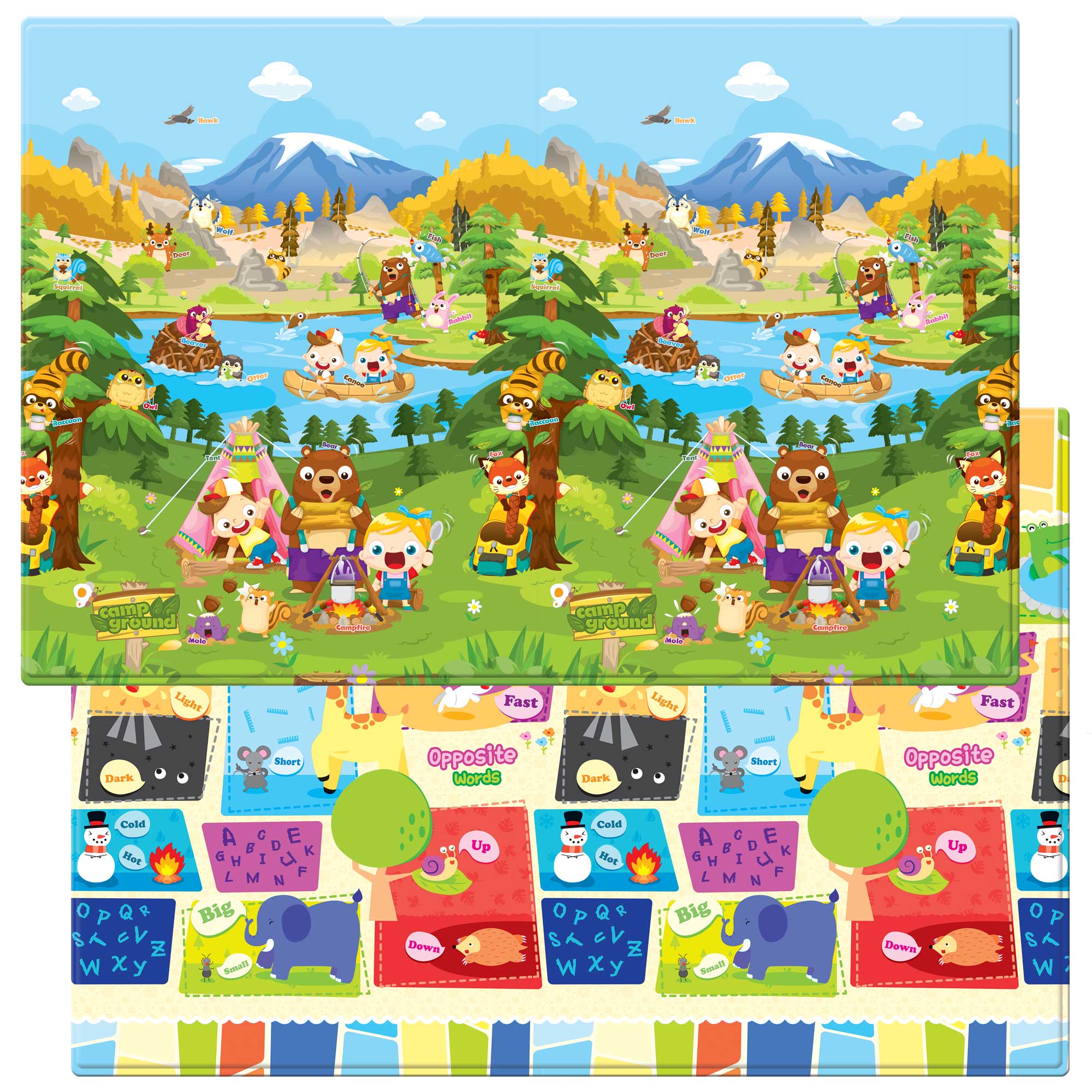 BABYCARE Playmat- Let’s Go Camping