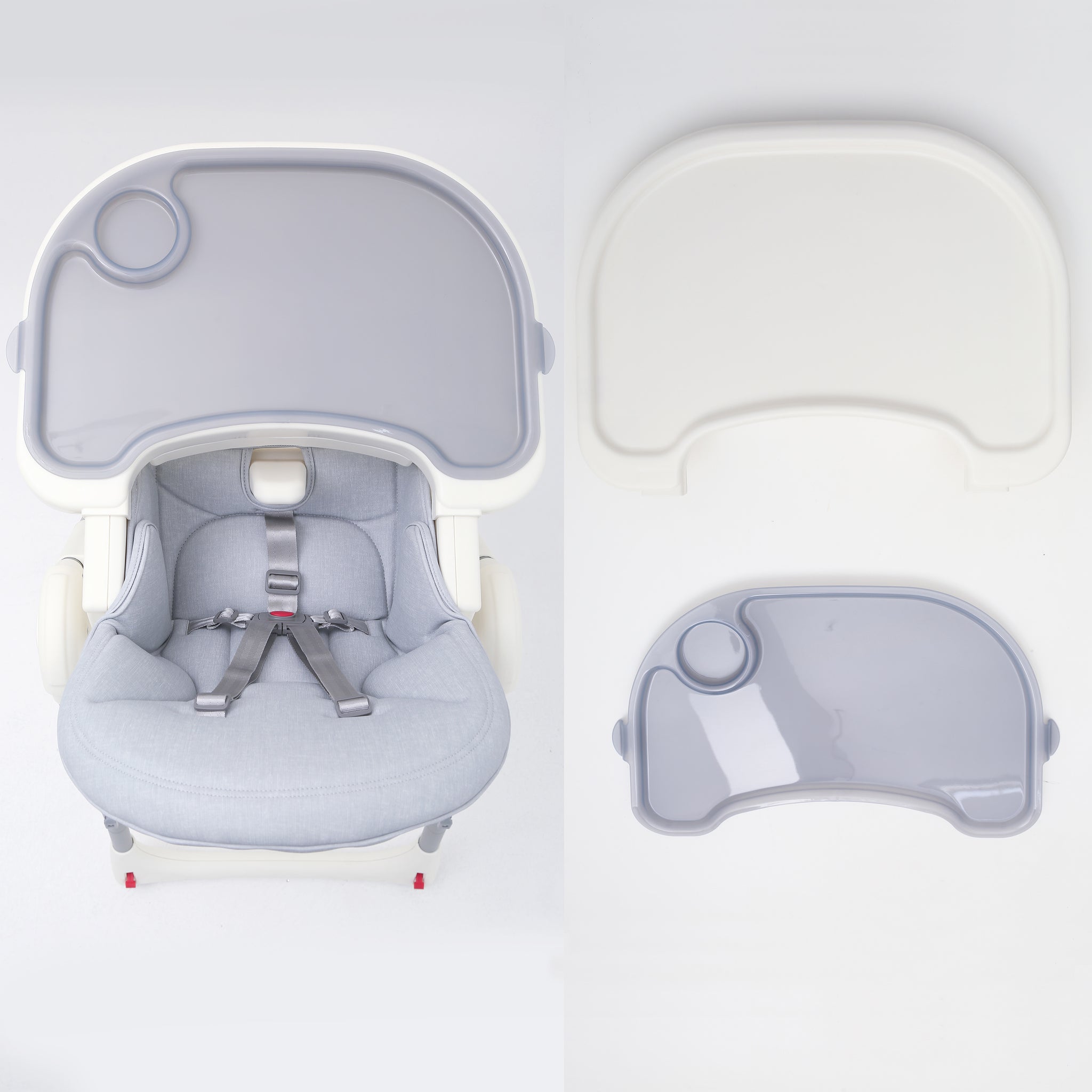BABY CARE High Chair _ Grey